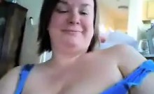 Fat Teacher Shows Off Her Big Tits